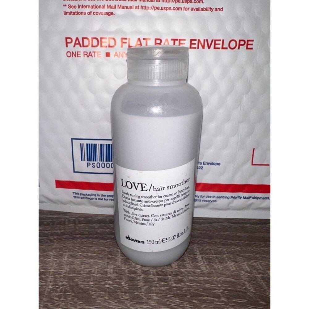 Davines LOVE Hair Smoother Taming Cream for Coarse Frizzy Hair 150ml 5.07oz NEW